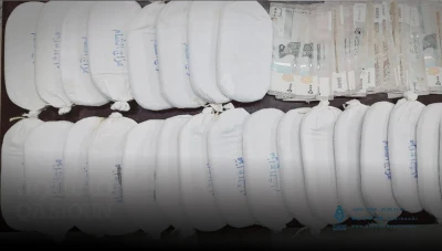 معبر نصيب يحبط تهريب شحنة مخدرات ضخمة متجهة إلى السعودية