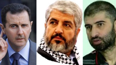 بشار الأسد يغازل الإسرائيليين ويعتبر حركة حماس ورئيسها خالد مشعل إرهابيين
